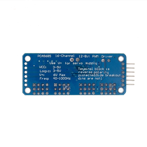 PCA9685 16 kanallı 12 Bit PWM Servo kalkanı sürücü arabirim modülü IIC mgraspberry MG995 Servo sürücü panosu ahududu Pi için