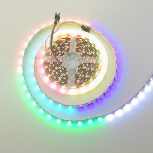 WS2812 WS2811 DC5V DC12V แถบไฟอัจฉริยะ SMD5050รูปตัวเอสไฟซิกแซก RGB DMX LED สำหรับป้าย - Product Image 5