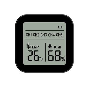 Pantalla LCD interior Detector de aire Función de alarma PM2.5 HCHO TVOC Tester Meter Polvo Temperatura Humedad Sensor Industrial CO2 Meter - Product Image 5