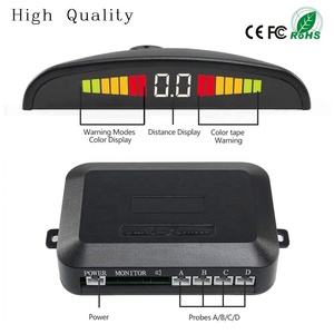 Car Auto Parktronic Ultrasonic Reversing Radar <strong>System</strong> with 4 <strong>Sensors</strong> <strong>Wireless</strong> <strong>Reverse</strong> Backup LED Display Alarm Buzzer - Product Image 2