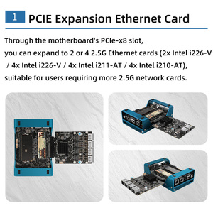 Intel N95 N97 N100 N200 N305 Mini PC DDR5 RAM M.2 SSD 2.5G LAN HD 4K ekran Win11 Pro Ubuntu sunucu açık kaynak - Product Image 5