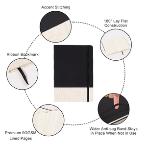 Personalizado impresso A4 capa revistas logotipo personalizado pedra papel planejador jornal pu <span class=keywords><strong>notebook</strong></span> para elementar
