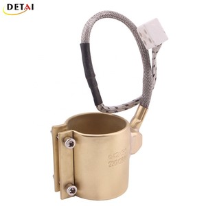 220v 300w Electric Copper Barrel Brass <strong>Band</strong> <strong>Heater</strong> for Extruder 50x50mm in Stock Injection Mold