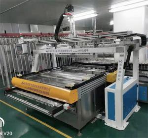 Linea di spruzzatura elettrolitica cosmetica auto-sviluppata automatica Robot scarico di carico 220V 1 anno di apparecchiature per l'automazione