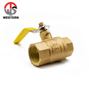 气体管路连接器截止阀1/2-in FIP x 1/2-in FIP全端口螺纹 - Product Image 2