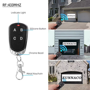 433MHz telecomando elettrico cancello porta Garage apertura telecomando duplicatore fisso rotolamento codice Clone chiave auto - Product Image 2