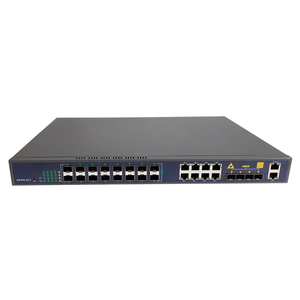 ZC-P1016G 16ポートGPON OLT 8xGE 4x10G SFP + PoEとファイバーネットワーク通信FTTH一括注文キャリアグレードサポートに使用 - Product Image 1