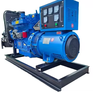 Mở khung máy phát điện khí đốt tự nhiên V-Twin động cơ diesel động cơ nổ 220V 50kw công suất định mức đơn ba pha 12V Điện áp định mức - Product Image 6