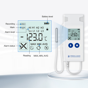 Dry Ice Ultra Low <strong>Temperature</strong> Fridge <strong>Temperature</strong> <strong>Sensor</strong> Medical <strong>Data</strong> Logger - Product Image 3