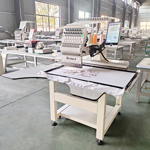 Dahao A15 PRO computador única cabeç<span class=keywords><strong>a</strong></span> bordado máquinas computadorizadas 15 agulhas/cores 800x500mm área de trabalho