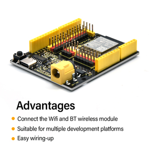 KEYESTUDIO ESP32 PLUS scheda di sviluppo compatibile con <span class=keywords><strong>Arduino</strong></span> U NO <span class=keywords><strong>R3</strong></span> con cavo USB - Product Image 2