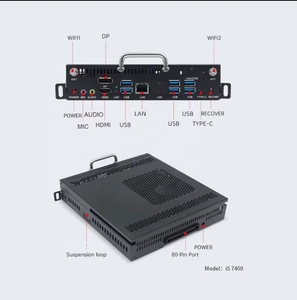 12. Mini-PC-I5-12450H/I7-1260P CPU 6K-Anzeigemodul Wifi6 RS232 HD-MI 2.0 OPS-PC-Computer für intelligente interaktive Platine - Product Image 4