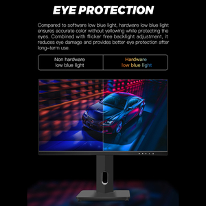 Touch Screen LCD OEM ad alta definizione 2800r 1080p 21.5 23.8 24 27 pollici Monitor PC Frameless Computer Monitor schermo a LED Desktop - Product Image 5