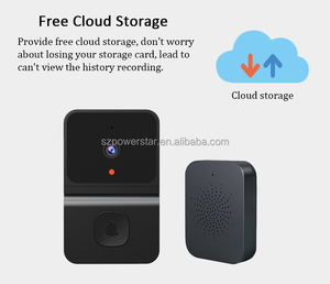 480P Rainproof Wifi <strong>Wireless</strong> Smart <strong>Security</strong> Home <strong>System</strong> Ring Doorbell <strong>Wireless</strong> with Ding Dong - Product Image 4