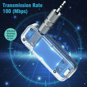 2in1音频适配器3.5毫米Aux汽车蓝牙5.0发射器接收器USB无线 - Product Image 4