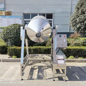 China Manufactory 3d Rotate Drum Barrel Mix Blender 50kg Flour Corn Blender Double Cone Powder <strong>Mixer</strong> Machine