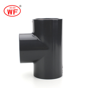 WF 20-315mm UPVC Tee CPVC Tee <strong>PVC</strong> Tee Tube Connector Plastic 3 <strong>Way</strong> Tube Connector for Water Drain Pipe Fitting <strong>PVC</strong>