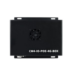 Industrieller IoT-Mini computer basierend auf Raspberry Pi Compute Module 4 (NICHT enthalten), PoE, 5G/4G, Metall gehäuse, Lüfter - Product Image 5