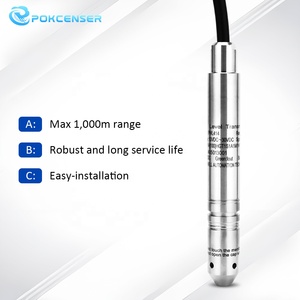 Pokcenser Oem Salida analógica de alta estabilidad Sensor de nivel de bomba de pozo profundo de agua de diámetro pequeño 250m - Product Image 6