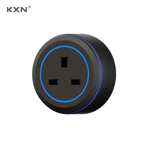 Adaptador de soquete móvel do trilho da energia do uso do padrão reino unido, <span class=keywords><strong>multi</strong></span> funcional do trilho de alimentação, adaptador de tomada móvel com luz led, fácil instalar