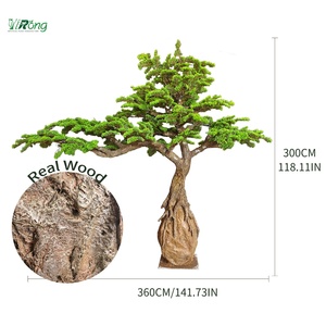 Customizable <strong>DIY</strong> <strong>Trees</strong> Handmade High Quality Looks Real Fake Big <strong>Tree</strong> Fiberglass Artificial Pine Bonsai <strong>Tree</strong> for Interior Decor - Product Image 2