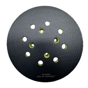 5 inch 122mm Điện chà nhám công cụ 8 lỗ móc vòng PU bọt tấm ủng hộ 125mm tùy chỉnh chà nhám đĩa OEM <span class=keywords><strong>Ryobi</strong></span> cho xe - Product Image 3