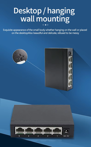 OEM/ODM <strong>Network</strong> <strong>Switch</strong> 5 Port 10/100M IEEE802.3af External Ethernet Power Supply Adapter for IP Camera Printer Fax Machine - Product Image 3