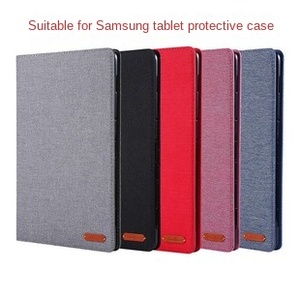 Für iPad Mini6/7 8.3 Tablet Computer Cover Denim Stoff Schutzhülle mit weichem TPU Gummi material