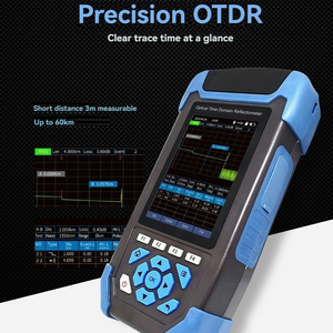 Mini OTDR en vivo en línea con 8 funciones en 1 dispositivo 1610nm 24dB 60KM Mapa de eventos OPM OLS VFL IL FTTH Red SC Tipo de conector - Product Image 6