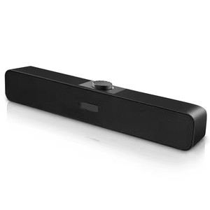 Altavoces para juegos de ordenador con cable 2,0 alimentados por USB 3,5mm entrada AUX barra de sonido diafragma Compatible con Windows PC escritorio teléfono móvil - Product Image 1
