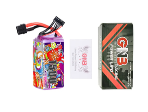 <span class=keywords><strong>GNB</strong></span> 1500mAh 1300mAh6S 22.8V 120C HV XT60 קל משקל 5-inch Huafei מעבר Drone פולימר סוללה 1500mAh 6S 22.8V 120C HV