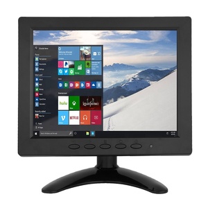 ZHIXIANDA 8 Inch <strong>LCD</strong> Factory Direct Selling <strong>Monitor</strong> HD Mini CCTV <strong>Monitor</strong> <strong>With</strong> AV VGA <strong>BNC</strong> USB HD <strong>Inputs</strong> - Product Image 1