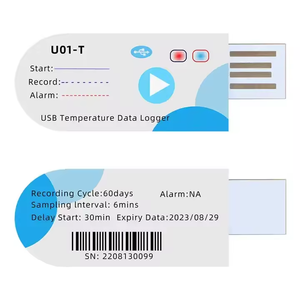 Registrador DE DATOS DE termómetro de cadena de frío de temperatura USB de un solo uso para monitor de temperatura - Product Image 5