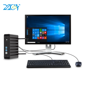 工場直接デスクトップコンピューターMinipcCore i3 i5 i7 Ubuntu LinuxファンレスミニPCホームオフィスビジネス用 - Product Image 1