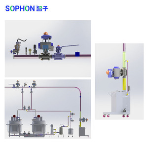 SOPHON定制设备管道清洁工具DN50 DN80口径清管球清洁系统化妆品奶油浆粉 - Product Image 3