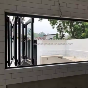 Прямая поставка с завода складное стеклянное окно с изолированной рамой и усовершенствованной системой герметизации - Product Image 6