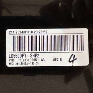 LC550DPY-SHP2 <strong>Led</strong> Tv Spare Parts Panel Screen Replacement 55&quot; Inch Repairing Open Cell Lcd <strong>LG</strong> Display - Product Image 6