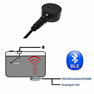 Sensor de nivel de combustible diésel de alta calidad para rastreador GPS 4G 9-72V voltaje amplio RS232 RS485 Sensor de combustible de diente azul para camiones - Product Image 4