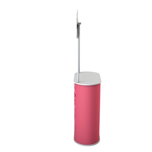 New Model Customized Design Trade Show Banner Stand POR Aluminum Pop-up Advertising Promotion <strong>Counter</strong> With PVC Panel <strong>Table</strong> <strong>Promo</strong> - Product Image 5