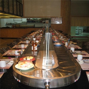 Kommerzielles Restaurant Rotierender Tisch-Selbstbedienungs-Buffet förderer - Product Image 1