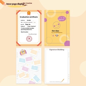 人气A4初中同学招聘笔记本创意可拆卸活页毕业纪念册 - Product Image 4
