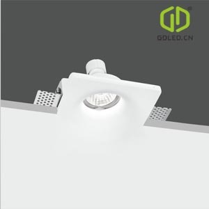 GDLED IP20石膏ダウン照明、家庭用石膏埋め込み式トリムレススポットライト - Product Image 2