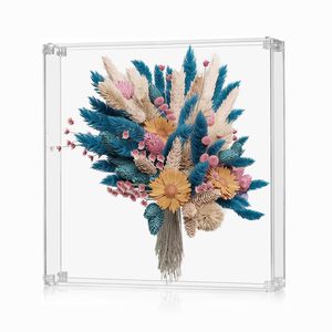 Acrylic Shadow <strong>Box</strong> <strong>Frame</strong> Large 2.5&quot; <strong>Deep</strong> Shadow <strong>Box</strong> <strong>Display</strong> Case Clear Shadowbox Memory <strong>Box</strong> for Wedding Bouquet,Memorabilia - Product Image 1