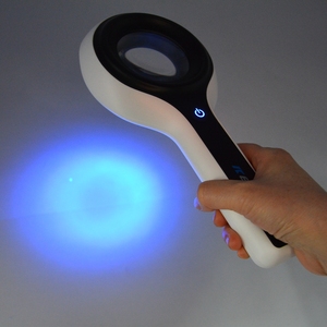 Detection Dermatology Wood's Lamp Skin Analyzer Woods Lamp Vitiligo Psoriasis Animal Wood Lamp for Skin Disease
