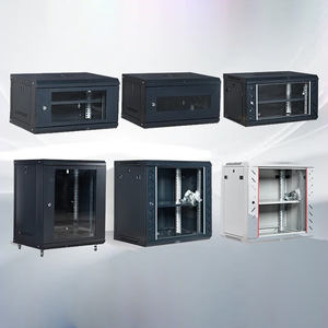 خزانة شبكات 4U 6U 9U 12U 15U، رف خادم، حاوية قائمة على الأرض لمفاتيح التبديل وصناديق التيار الضعيف - Product Image 3