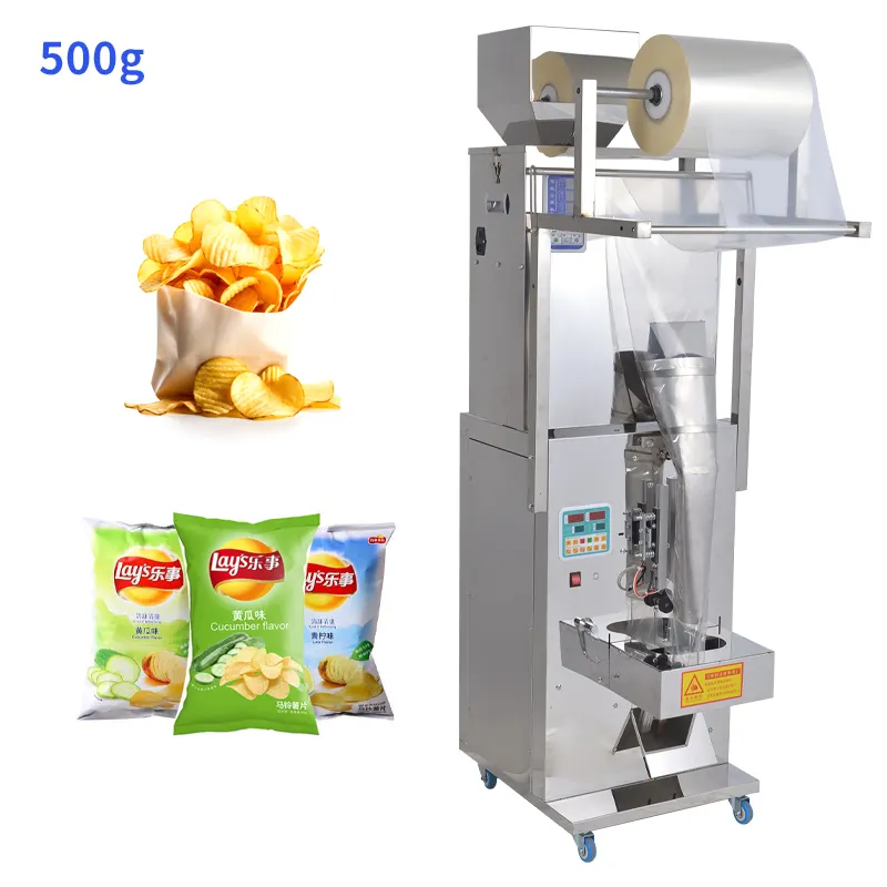 500g automatique grande poche alimentaire emballage sachets de thé poudre noix de pin multi-fonction Machine de conditionnement
