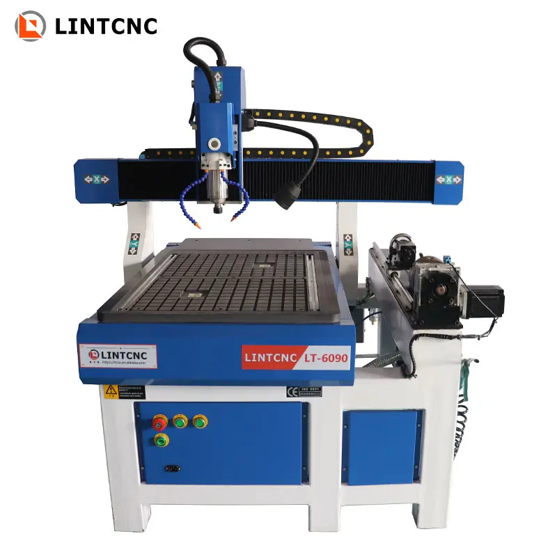 Hochpräzise LT-6090 Mini-Desktop-CNC-Router-Kits für kleine Unternehmen Holz bearbeitung Metalls ch neider 2,2 kW 3,0 kW Spindel mach3 Steuerung