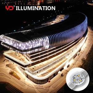 RGB color dmx512 impermeabile ignifugo ik10 resistenza salata di alta qualità led sorgente luminosa per decorare l'edilizia - Product Image 6
