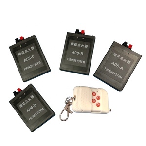 D08 8 kanal soğuk pyro elektrikli ateşleyiciler taban döndür salıncak tekerlekli kablosuz uzaktan kumanda sahne çeşme havai fişek ateşleme sistemi - Product Image 4