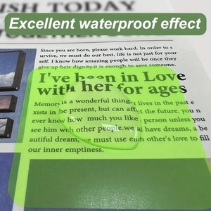 灵活不同形状快速方便透明便签不干胶宠物纸学校办公室使用 - Product Image 3